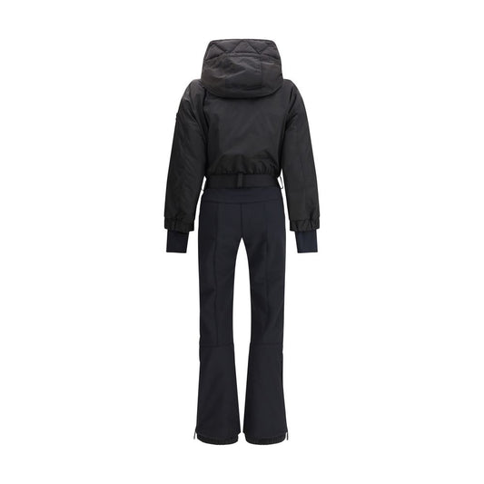 Black Polyester Jumpsuit