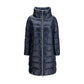 Blue Polyester Coat