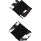 Black White DG Logo Silk 1 Pair Wristband