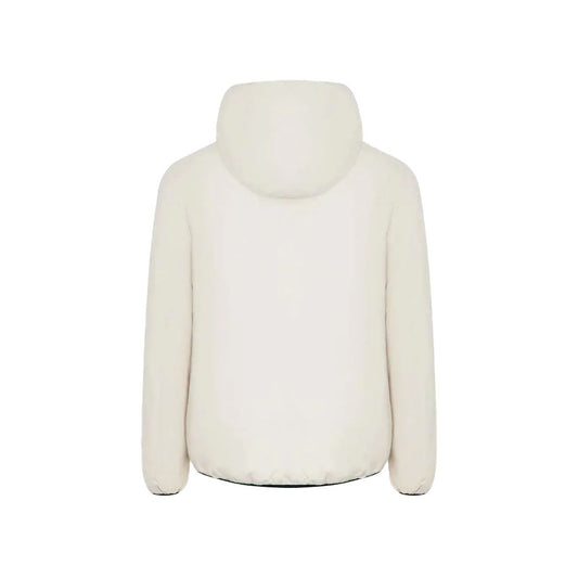 White Polyester Jackets & Coat