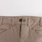 Beige Dress Skinny Slim Straight Chinos Pants