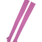 Pink Wool Fingerless Elbow Length Mitten Gloves