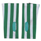 Green White Nylon Fingerless Wrist Length Gloves