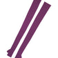 Purple Wool Fingerless Elbow Length Women One Size Gloves