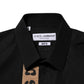 Black DG Cotton Collared MARTINI Dress Shirt