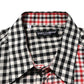 Multicolor Cotton Collared Checkered Shirt