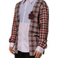 Multicolor Cotton Collared Checkered Shirt