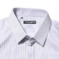 White Stripes Cotton Men GOLD Dress Shirt