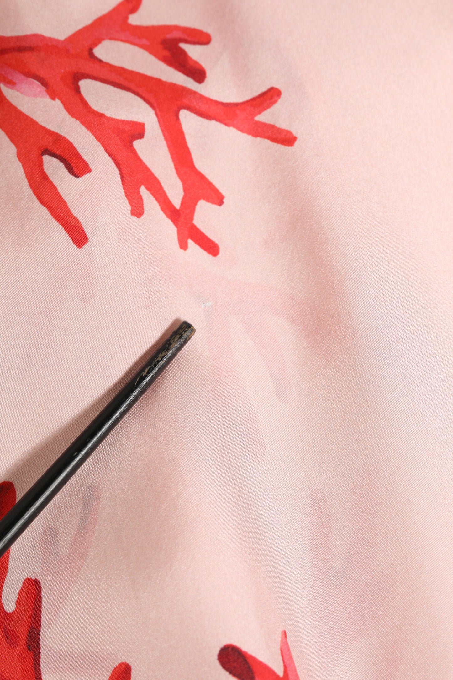 Red Corals Short Sleeves Collared Shirt