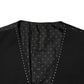 Black Wool Dress Formal Men Waistcoat Vest