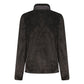 Black Polyester Women Sweater