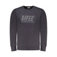 Blue Cotton Men Sweatshirt