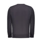 Blue Cotton Men Sweatshirt
