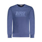 Blue Cotton Men Sweater