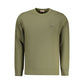 Green Cotton Men Sweater