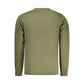 Green Cotton Men Sweater