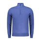 Blue Wool Men Sweater