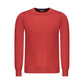 Red Wool Men Sweater