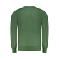 Green Wool Men Sweater