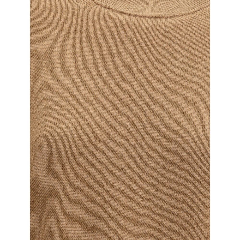 Brown Wool Sweatshirt