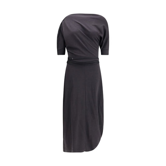 Twisted Midi Dress