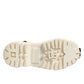 White Leather Rubber Logo Ankle Boots Shoes