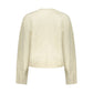 Beige Wool Women Sweater