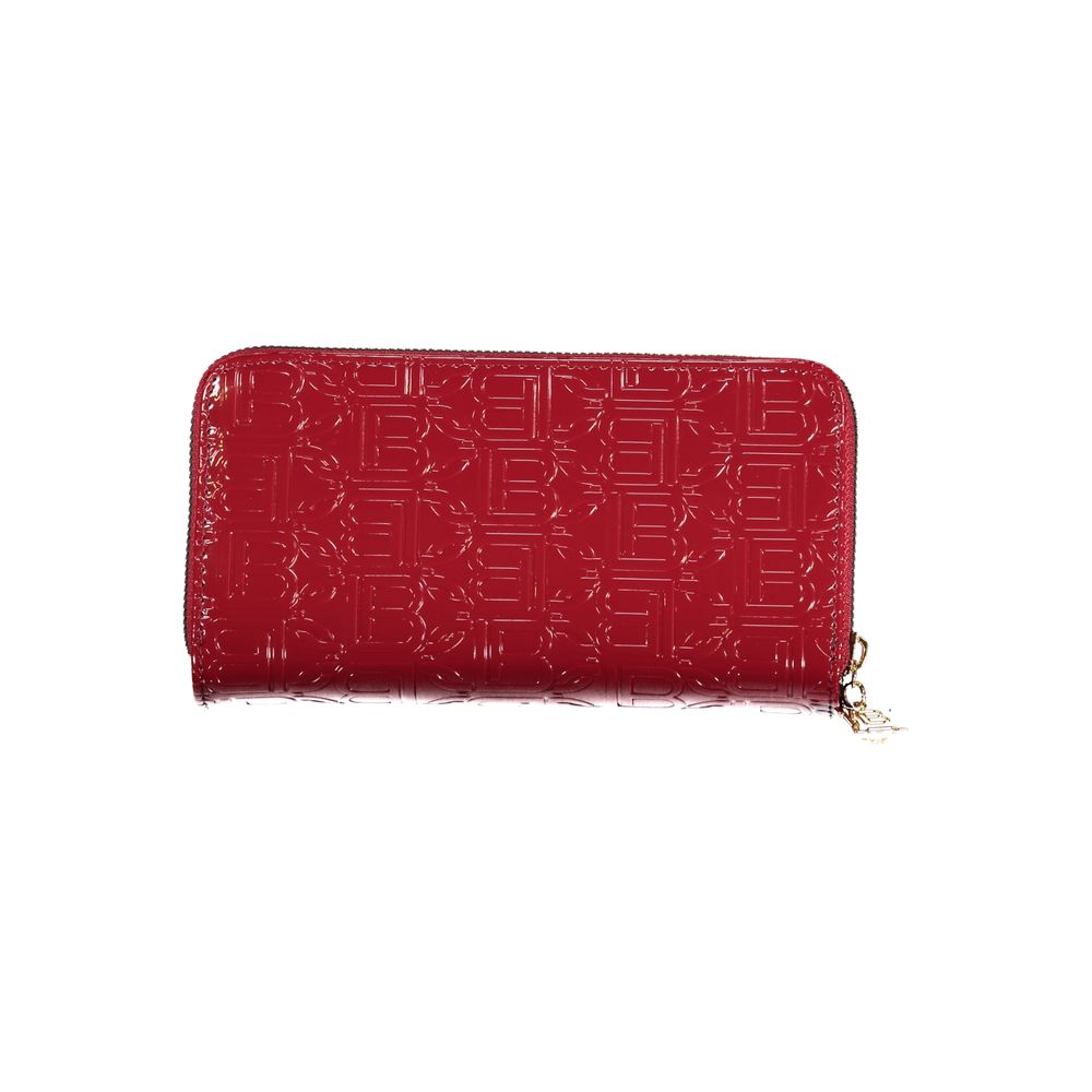 Rosso Poliuretano Women Wallet