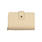 Beige Polyurethane Women Wallet