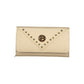Beige Polyurethane Women Wallet