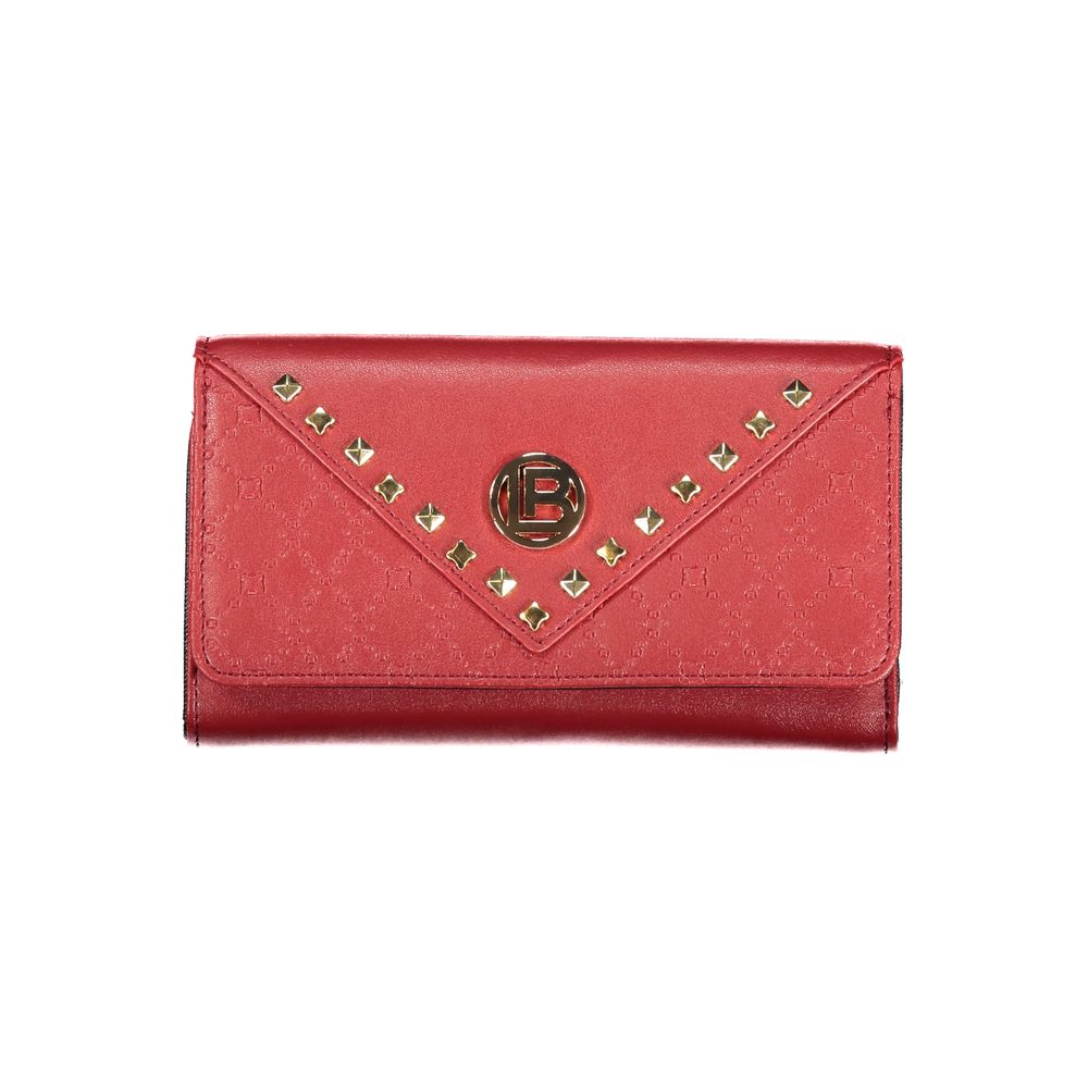 Rosso Polyurethane Women Wallet