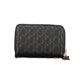Black Polyurethane Women Wallet