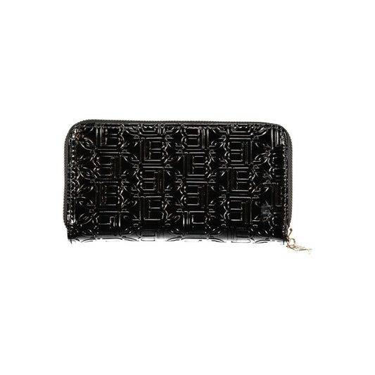 Nero Poliuretano Women Wallet