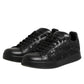 Black Floral Lace Low Top Sneaker Shoes