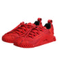 Red Logo Lace Low Top NS1 Sneakers Shoes