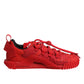 Red Logo Lace Low Top NS1 Sneakers Shoes