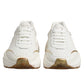 White Gold Daymaster Low Top Sneakers Shoes