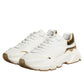 White Gold Daymaster Low Top Sneakers Shoes
