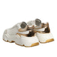 White Gold Daymaster Low Top Sneakers Shoes