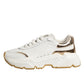 White Gold Daymaster Low Top Sneakers Shoes