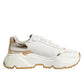 White Gold Daymaster Low Top Sneakers Shoes