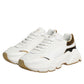 White Gold Daymaster Low Top Sneakers Shoes