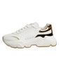 White Gold Daymaster Low Top Sneakers Shoes