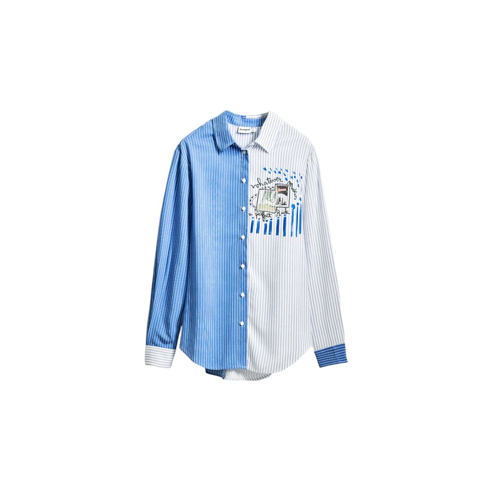 Light Blue Viscose Blouse