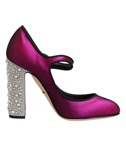 Pink Embellished High Heels Pumps Shoes