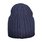 Blue Polyester Men Cap