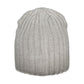 Gray Polyester Men Cap