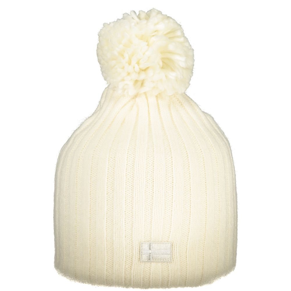 White Acrylic Women Hat