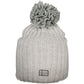 Gray Acrylic Women's Hat