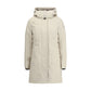 Beige Polyester Parka